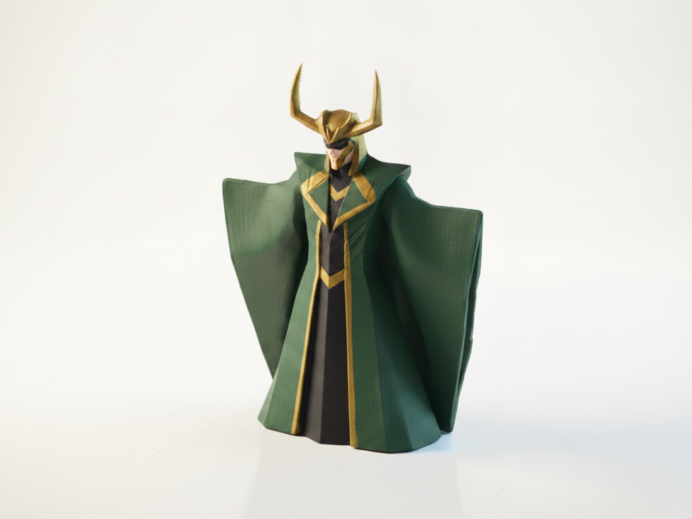 Geo Loki Figurine Marvel 3D Printable
