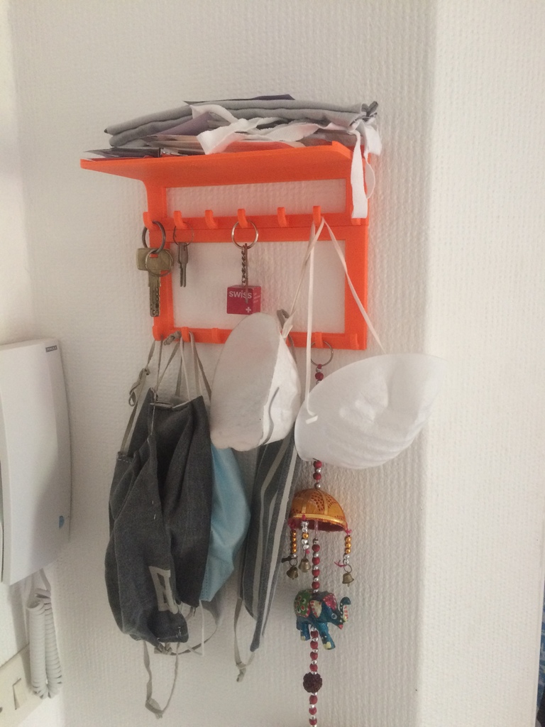 large modular key holder (top and bottom)