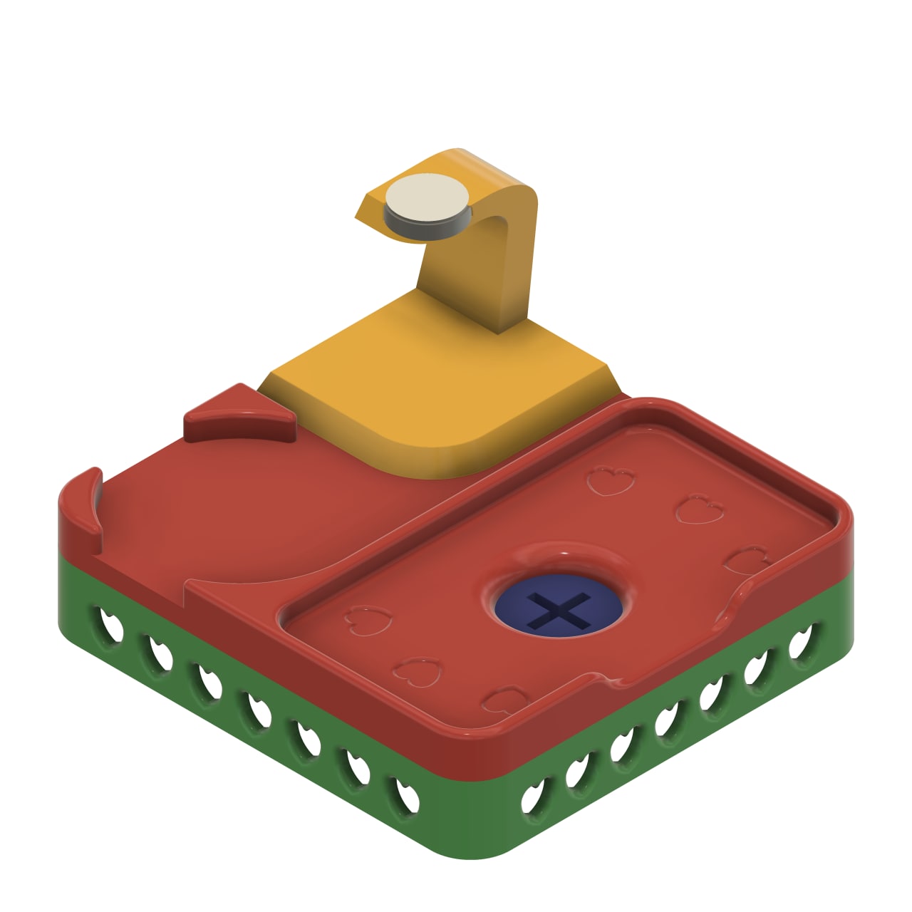 charging station for phone in popsocket case with ikea sjömärke by