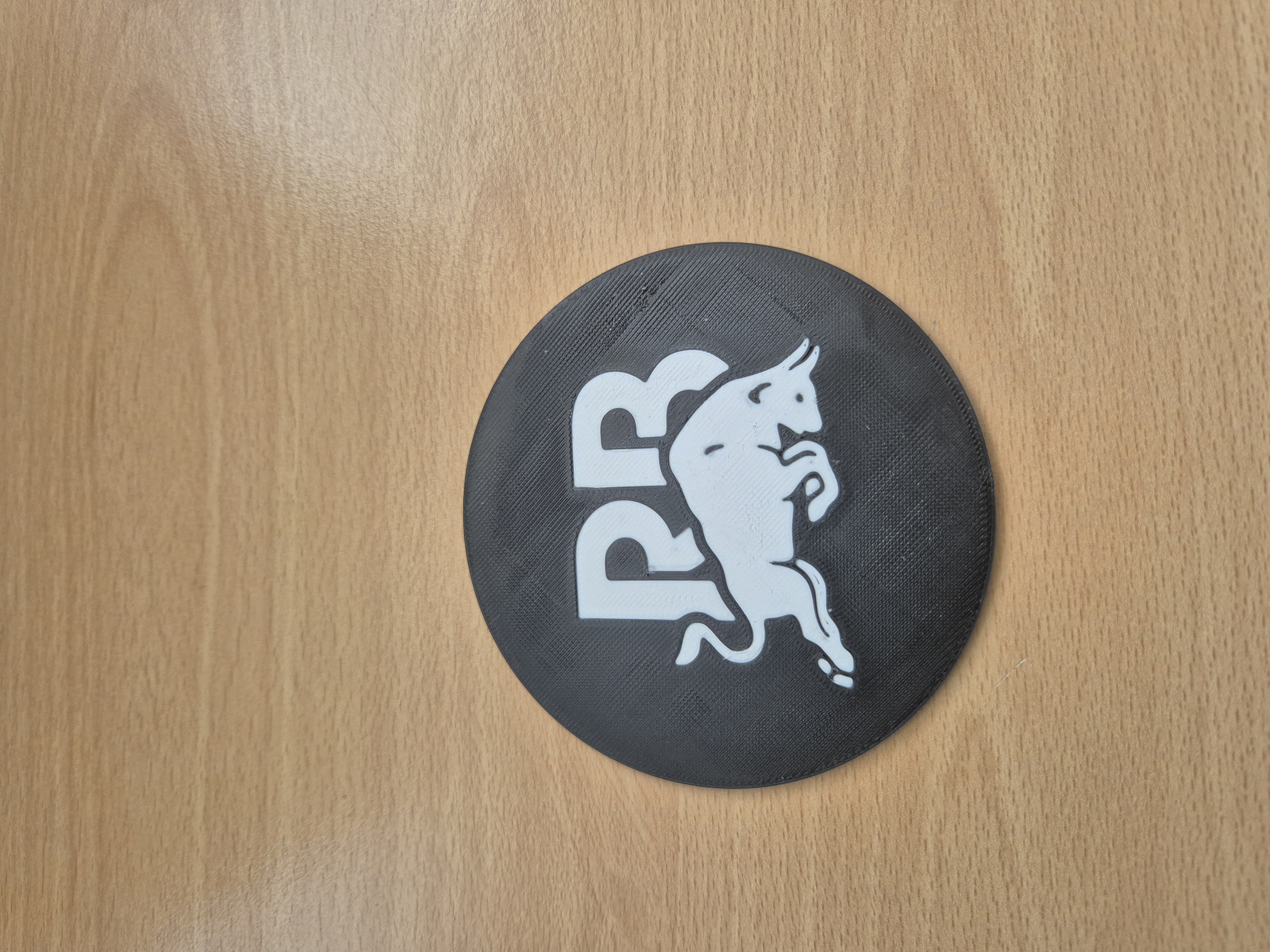Coaster of the F1 team Racing Bulls
