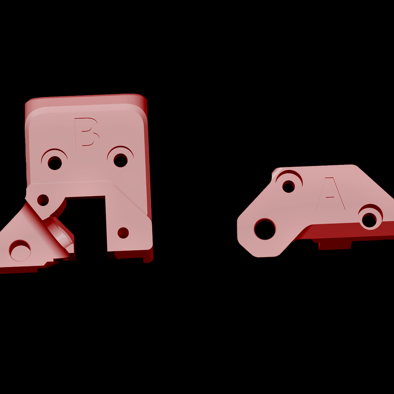 DXC2 Riser For Creality K2 Plus by 3DPHUB.NET | Download free STL model ...