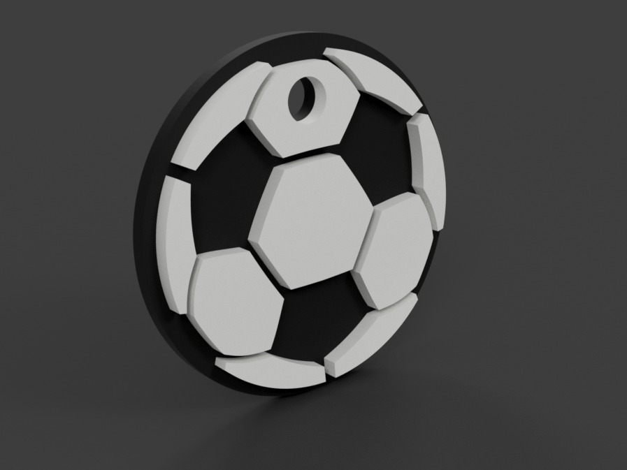 Soccer / Football Keychain