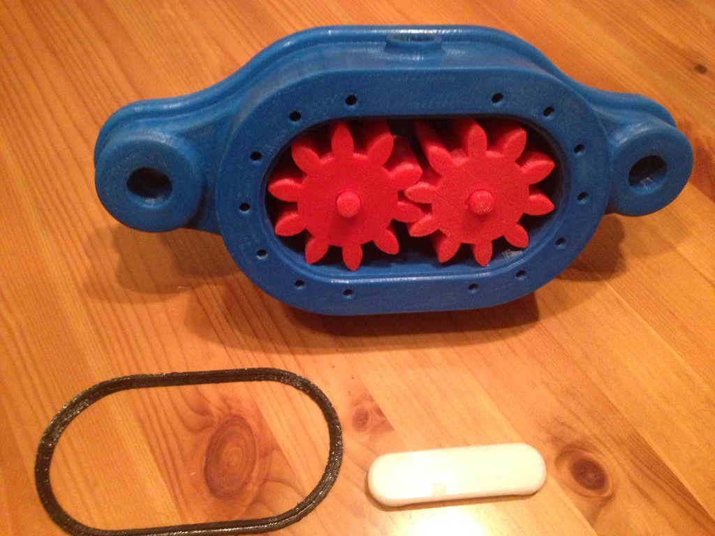 Miniatura 6 do modelo 3D Gear Pump