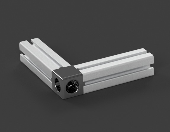 ITEM light 4040 2-way-connector