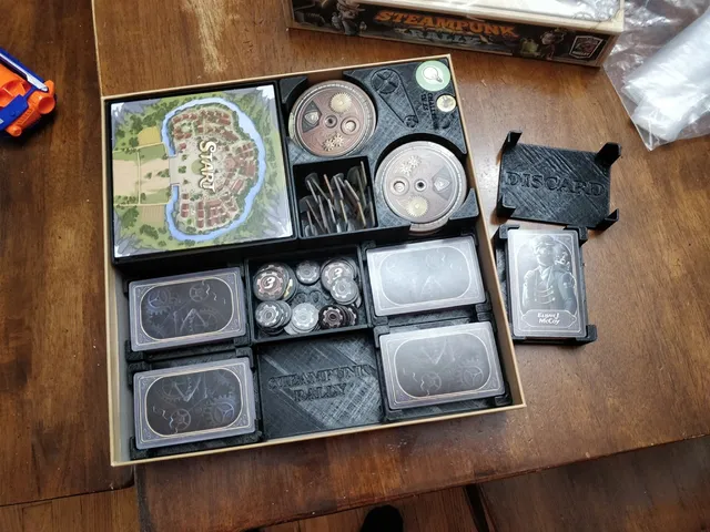 Steampunk Rally Box Insert