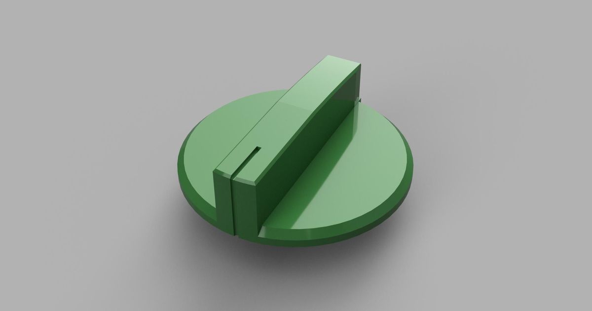 Generic Stove Knobs to replace ruined or missing ones. by Phantom_Echo