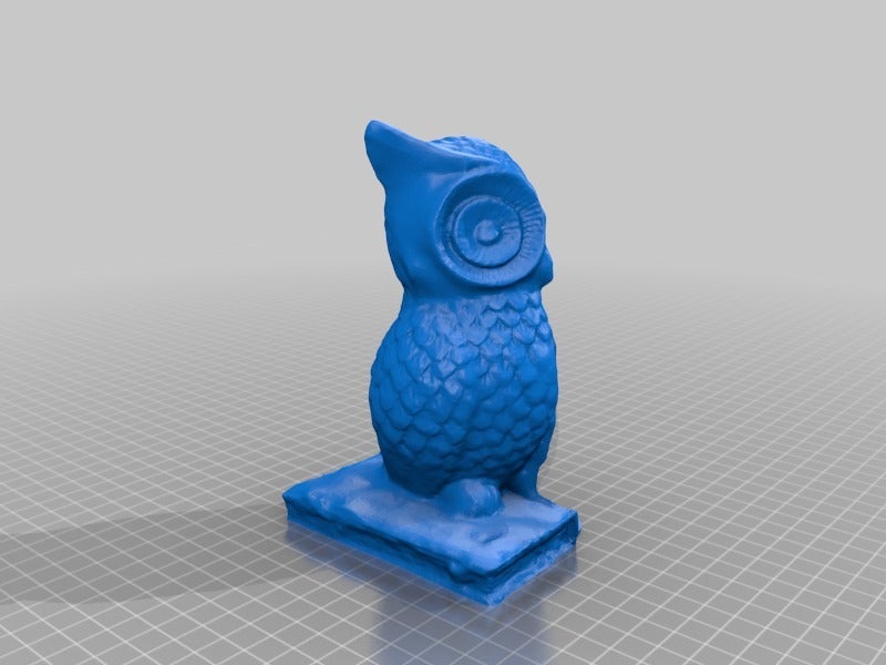 Miniatura 3 do modelo 3D Owl Bookend