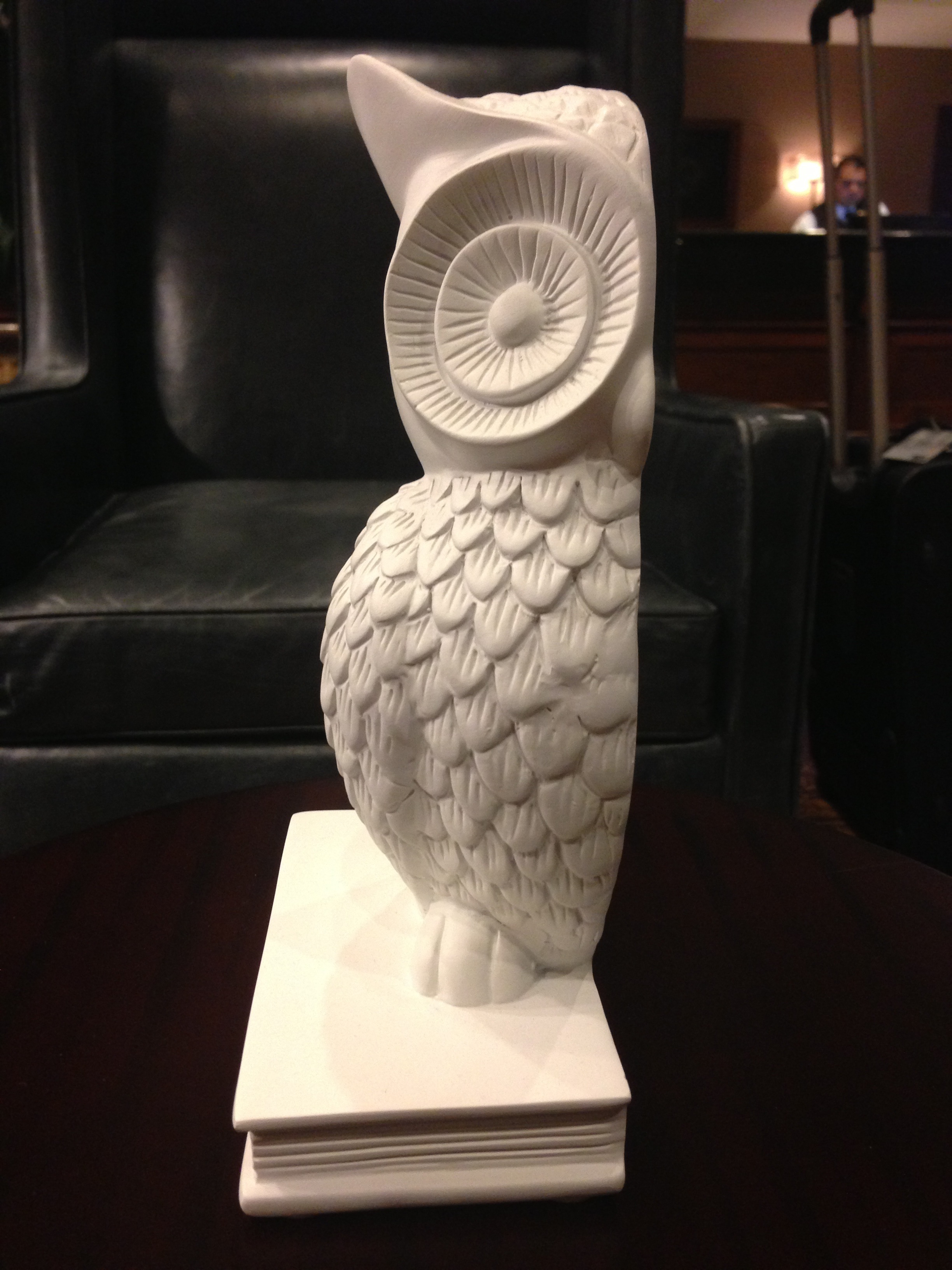 Owl Bookend by NickBrewer Download free STL model