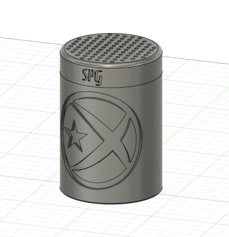 BBQ SPG condiment shaker