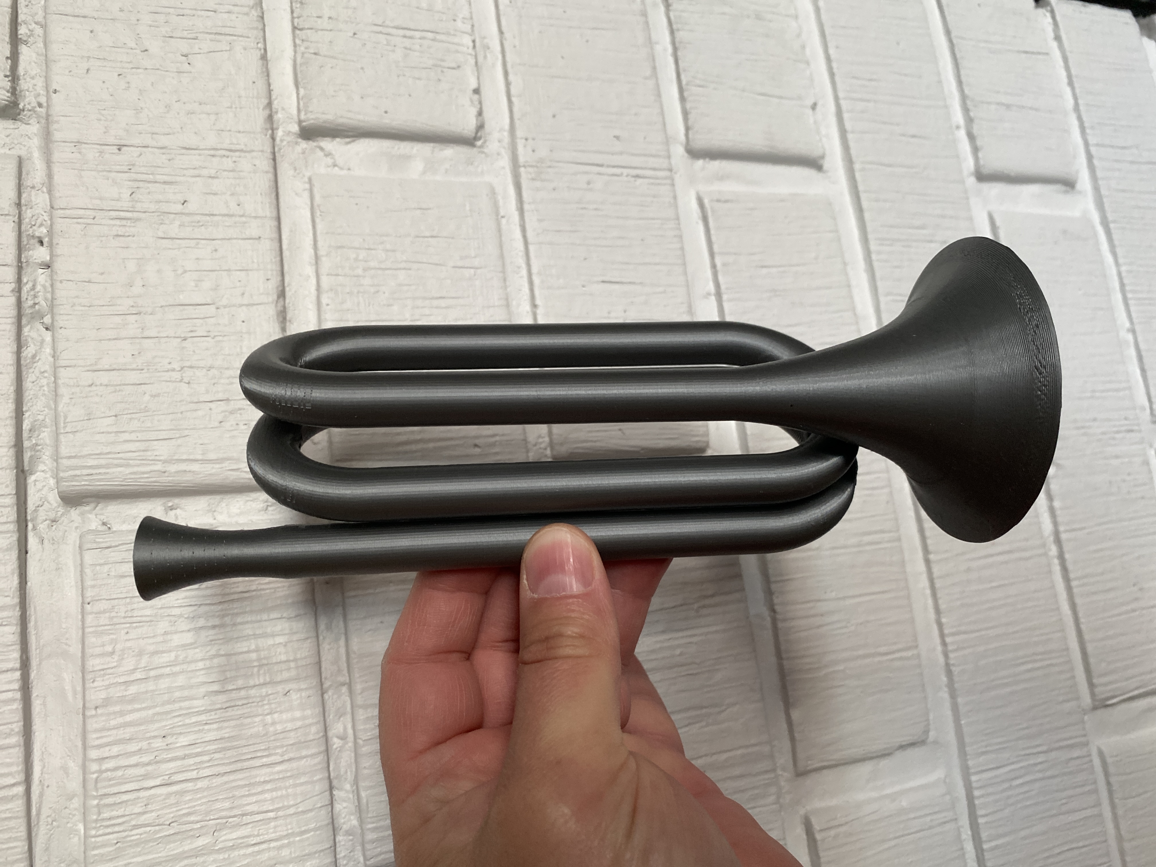 "Brass" horn