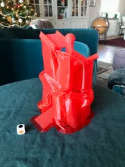 Dice Tower - Made from Tree Suports