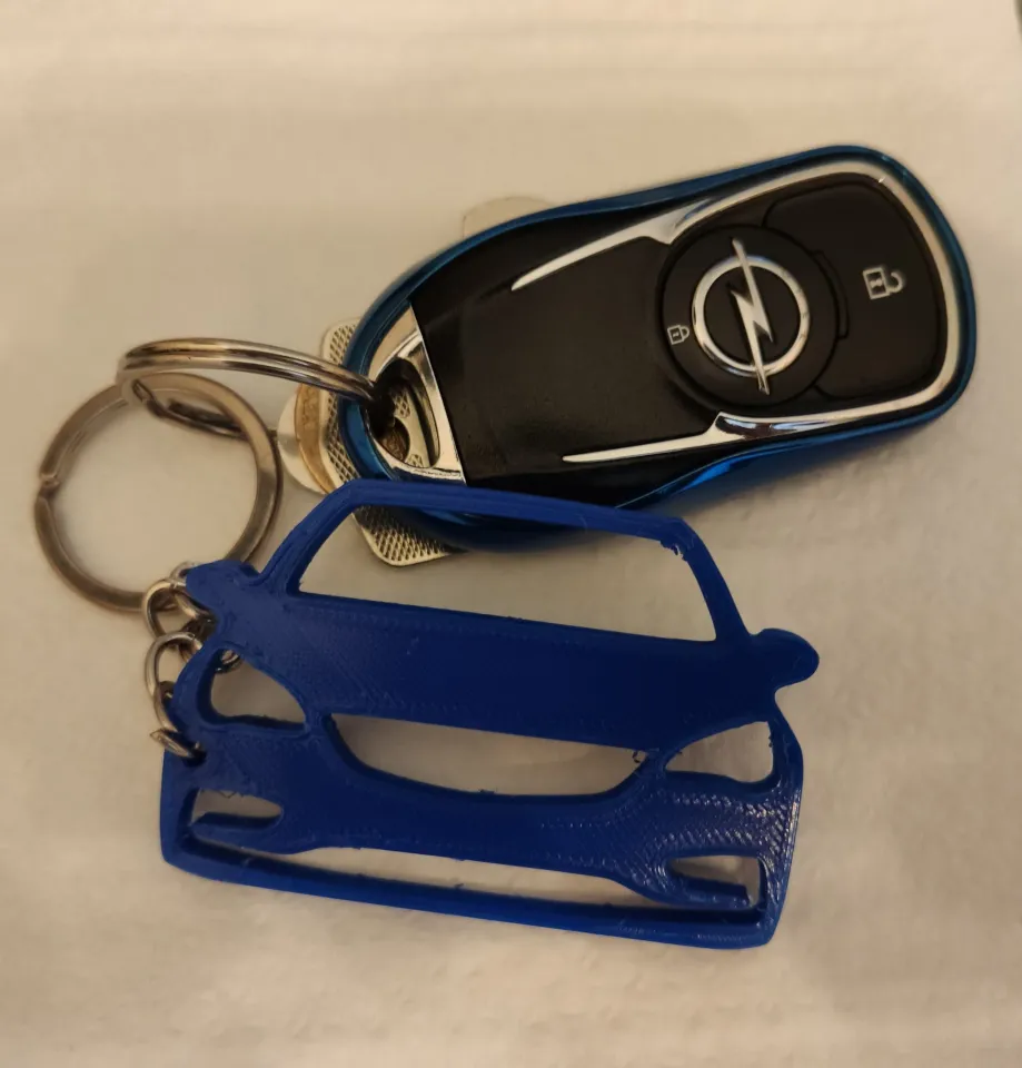 Opel Astra K Schlüsselanhänger von Johination, Kostenloses STL-Modell  herunterladen