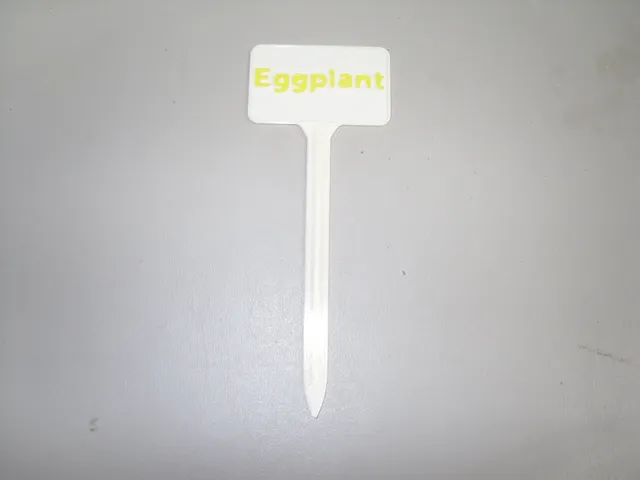 Plant Label Eggplant