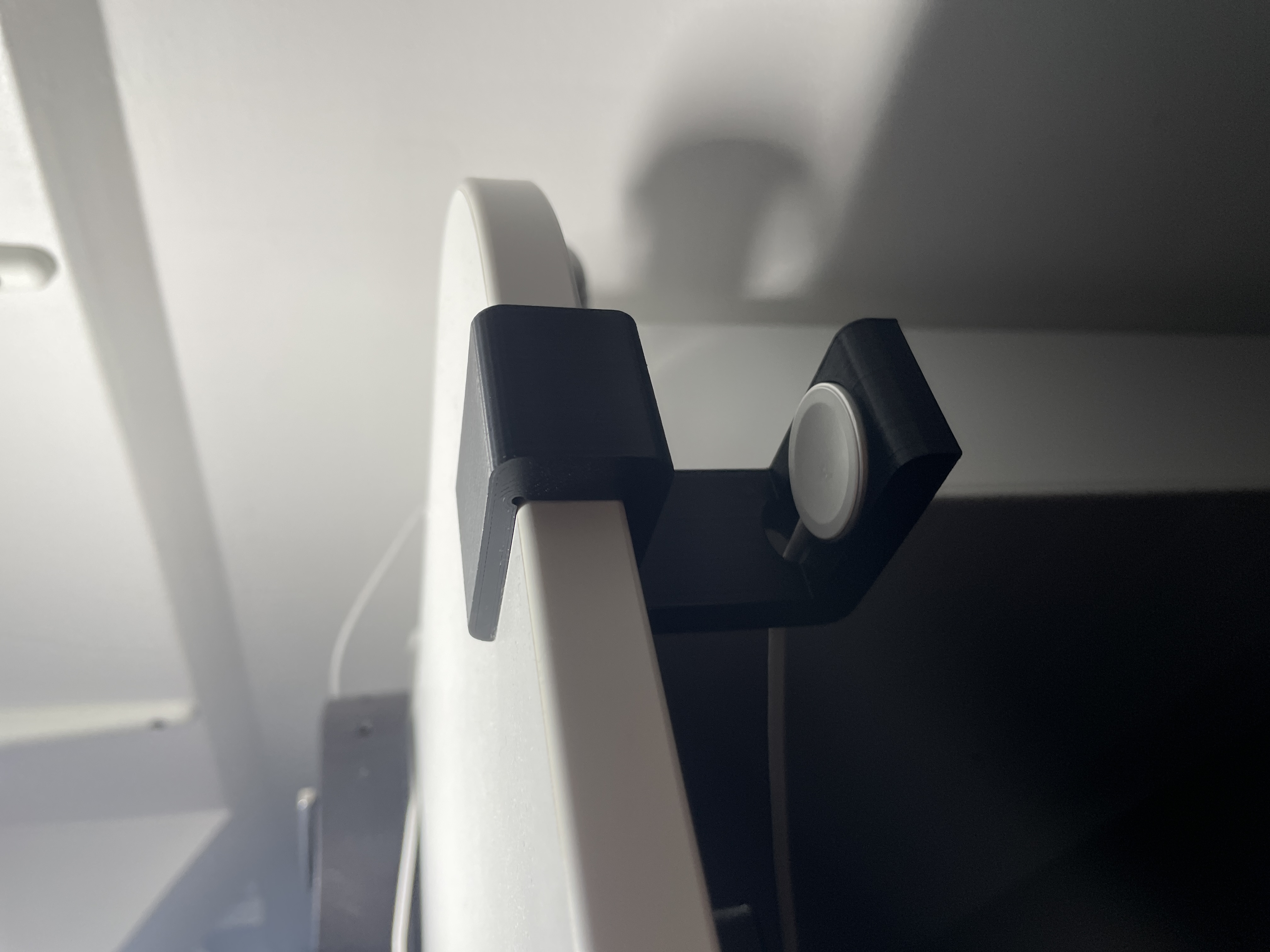 Apple watch charger, Ikea desk