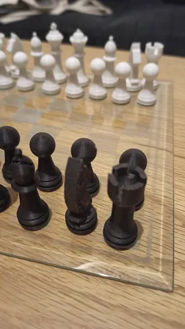 pièces d'échec (chess set)