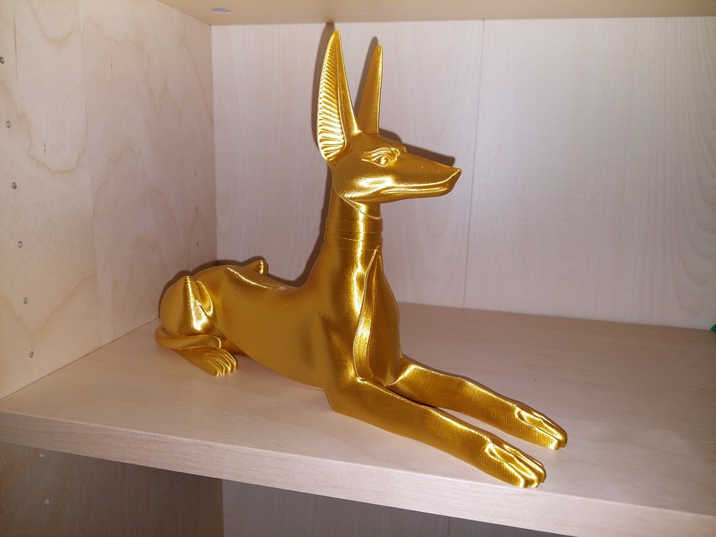 Anubis Dog, 2pc, No Supports