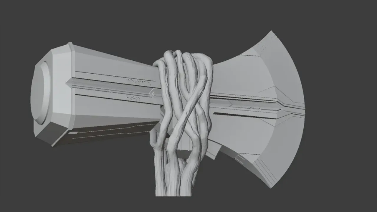 Thor with Stormbreaker - STL files for 3D Printing