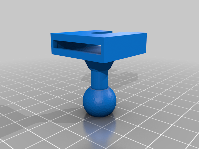 Miniatura 5 do modelo 3D Raspberry Pi Camera Mount it Ball and Socket