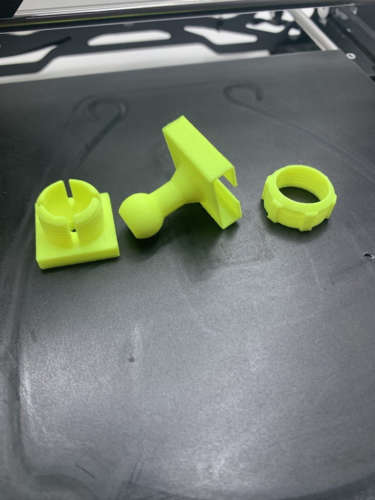Miniatura 6 do modelo 3D Raspberry Pi Camera Mount it Ball and Socket