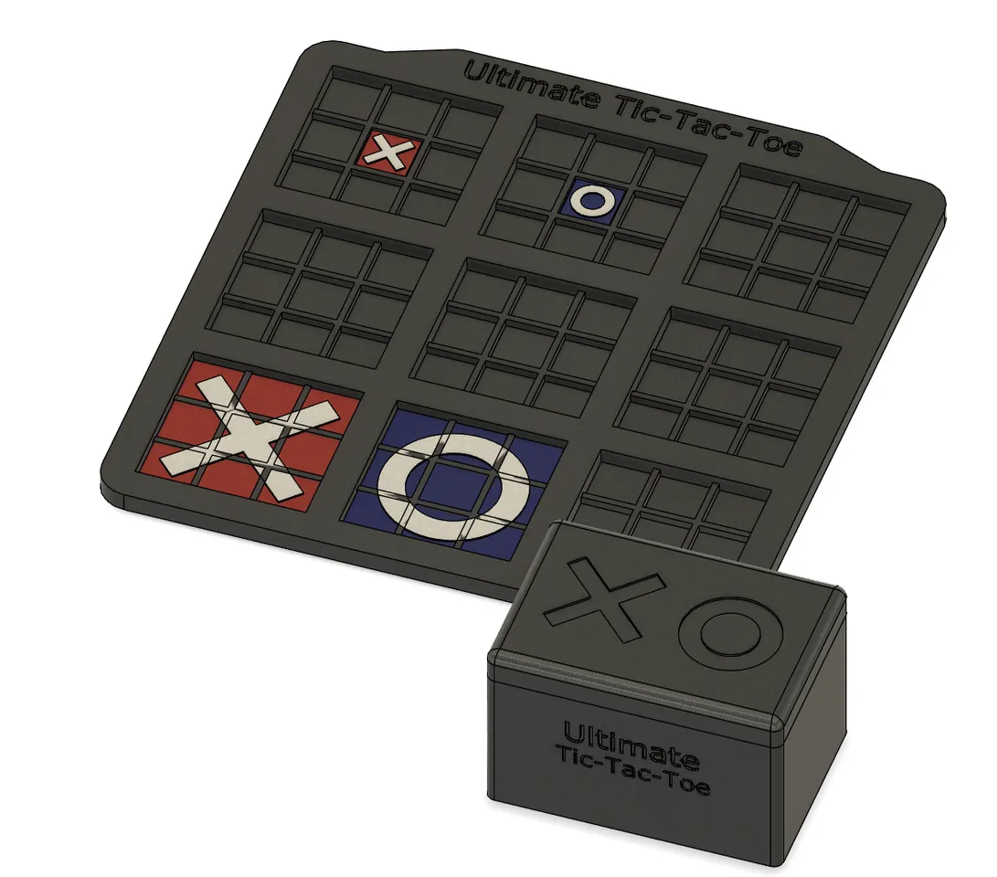 Ultimate Tic-Tac-Toe, Board Game