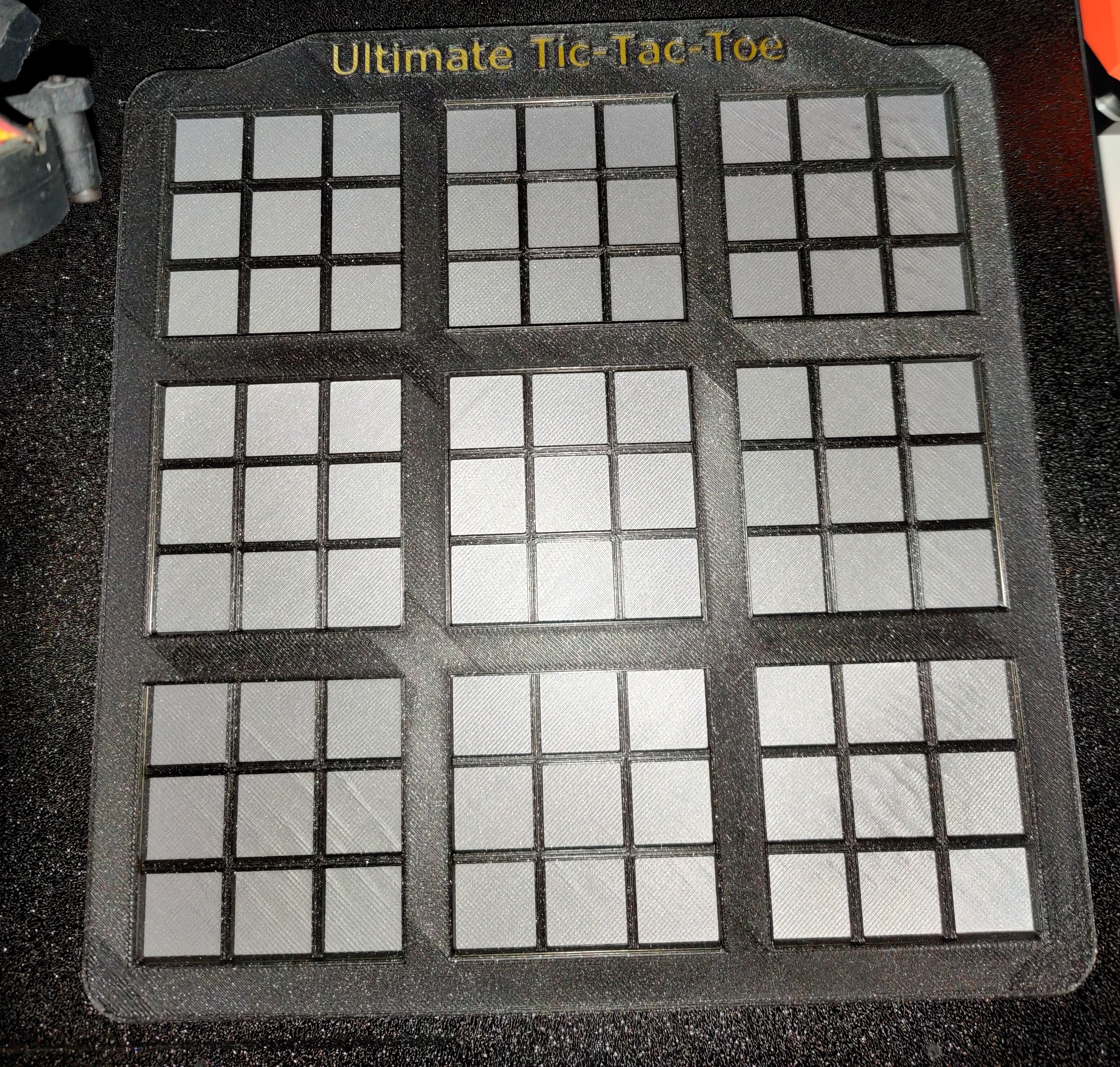 Miniatura 3 do modelo 3D Ultimate Tic-Tac-Toe