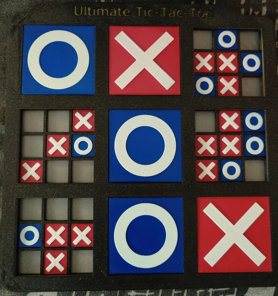 Ultimate Tic Tac Toe : r/3Dprinting