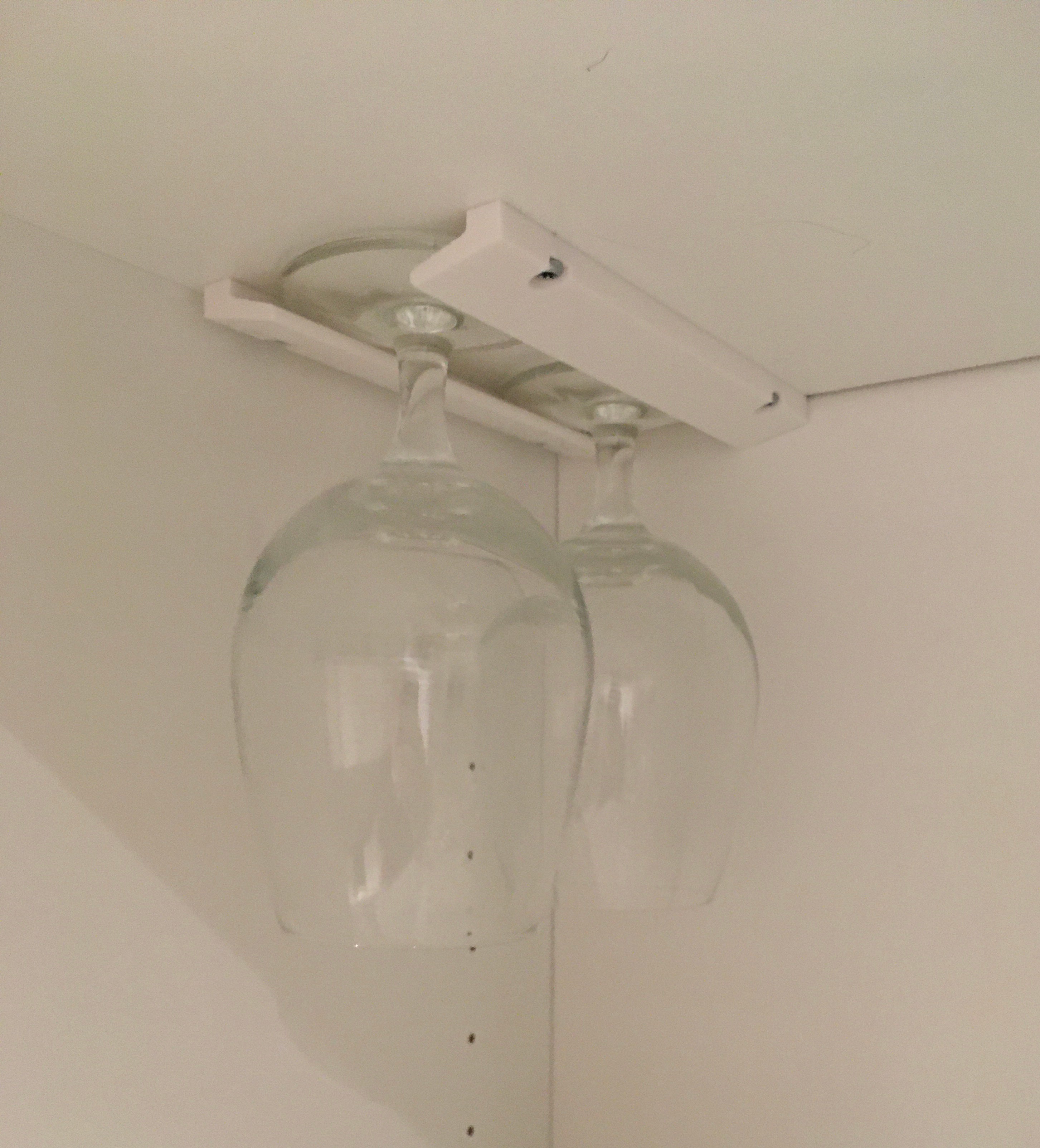 Wine glass hanger