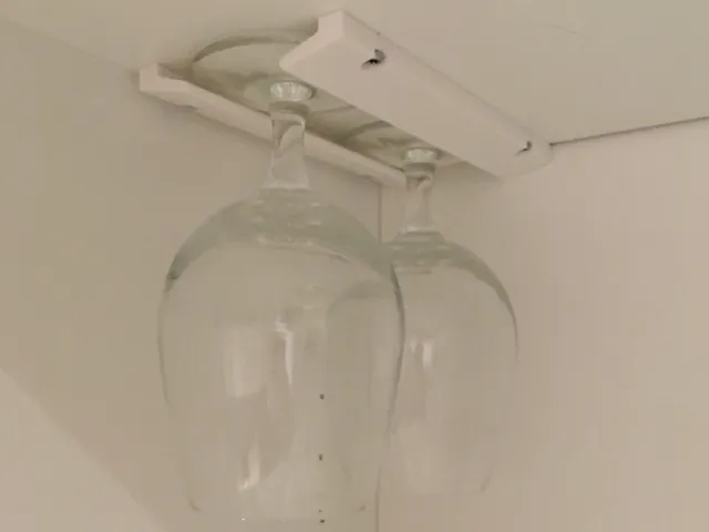 Wine glass hanger
