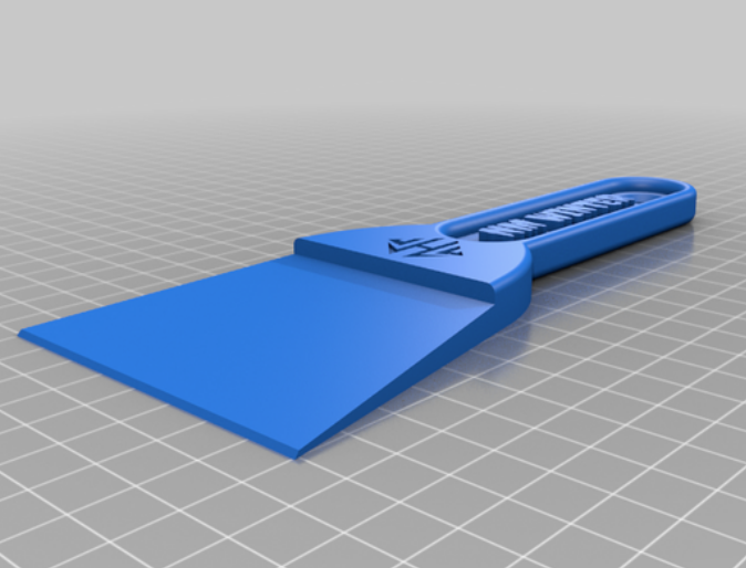 My Customized Ice scraper