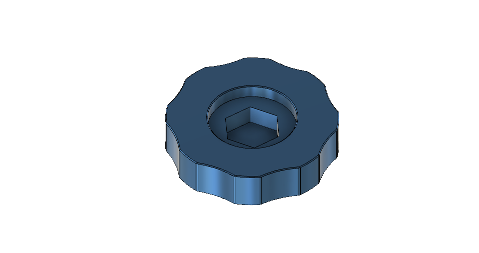 M6 Male Knob By Npi 3dprint Download Free Stl Model