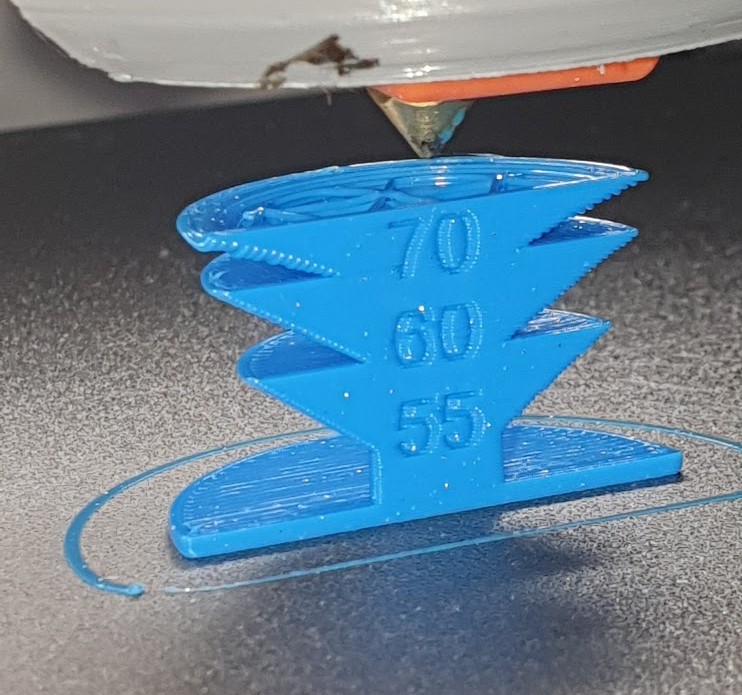 Radial Overhang Test Print