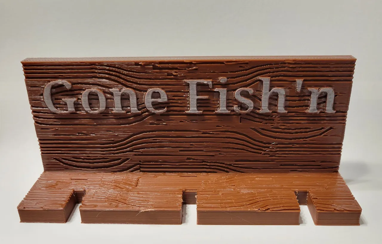 Gone Fish'n Fishing Pole Mount por D3Dorsett, Descargar modelo STL gratuito
