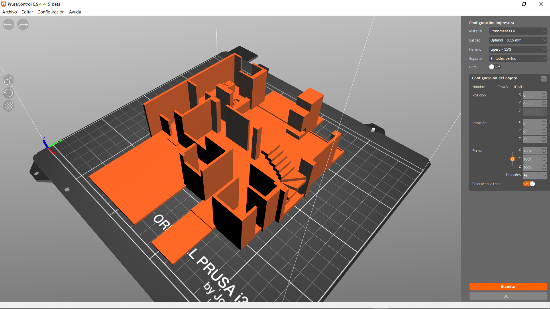 Maqueta Casa - P1 y P2