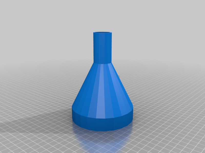 Gallon Drinking Bottle Funnel by KLP24 Download free STL model