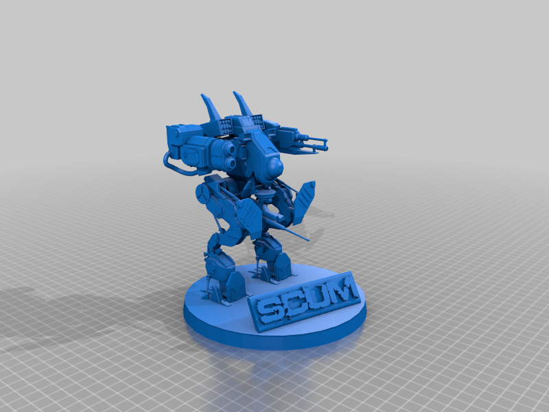 Security Mech from SCUM Game