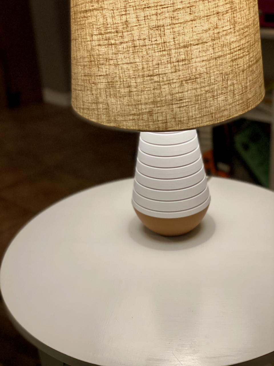Two Part Table Lamp