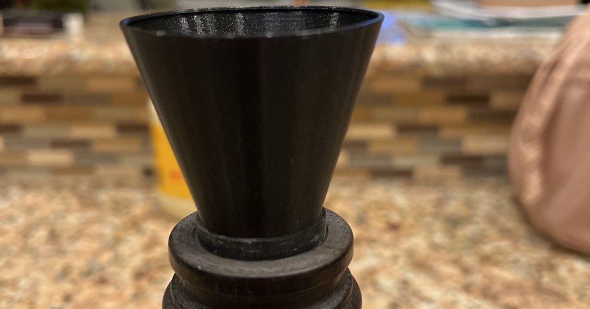 Pepper Mill Funnel by rfarnell Download free STL model