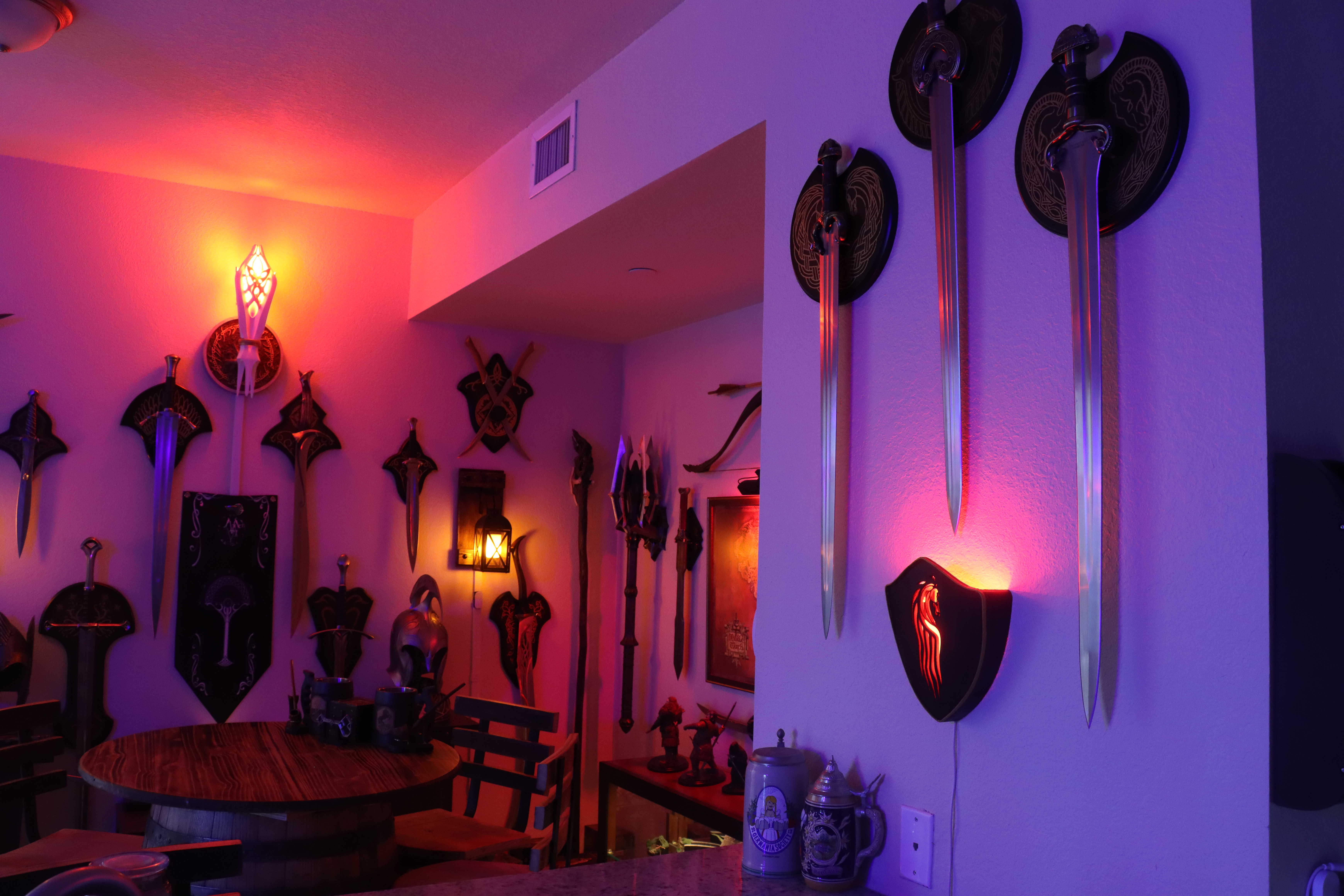 Lord of the Rings Rohirrim Wall Sconce Light LED