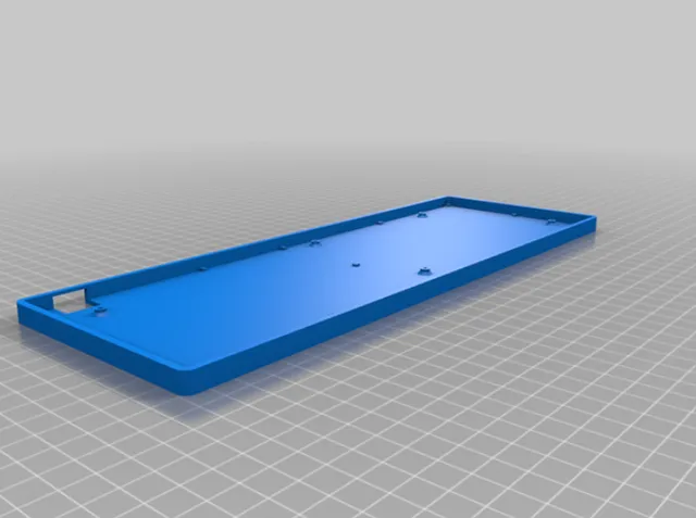 GK61 Keyboard Minimal Backplate