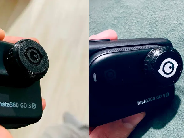 Insta360 go3s lens cap mod