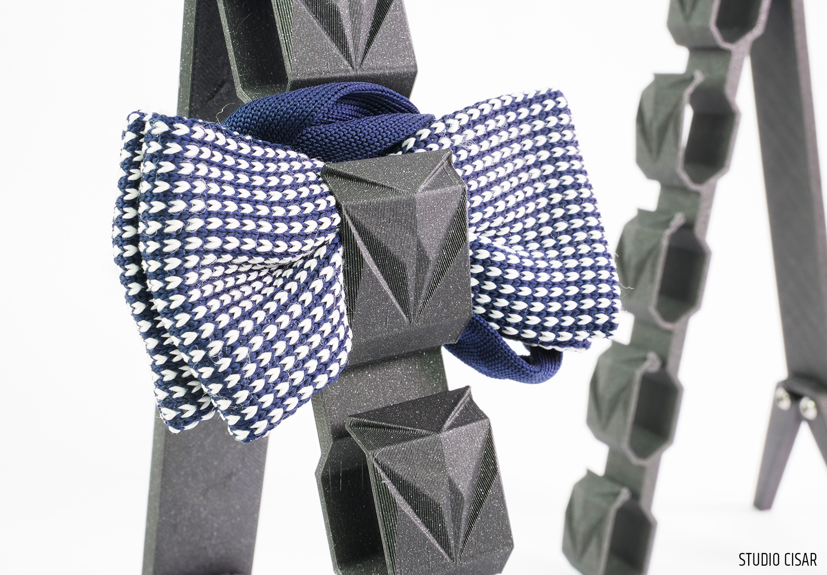 CUBISTIC BOW TIE HOLDER
