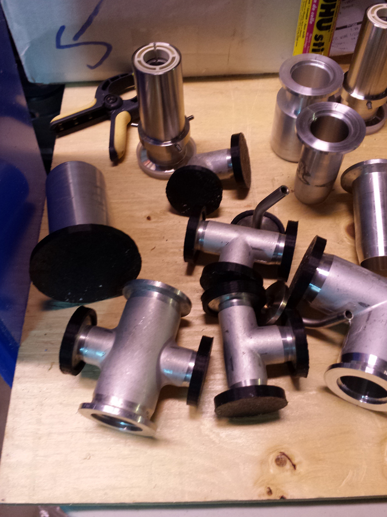ISO KF Flange Covers