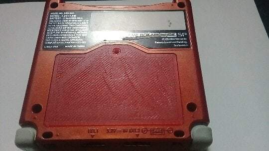 Gameboy Advance-SP Battery Cover