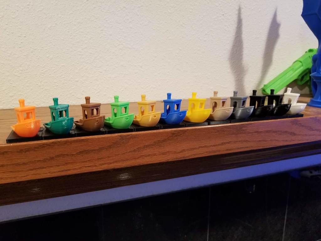 Miniatura 2 do modelo 3D Interlocking Benchy Display