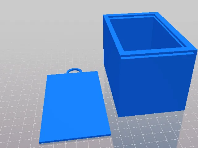 Box w/Slide Cover