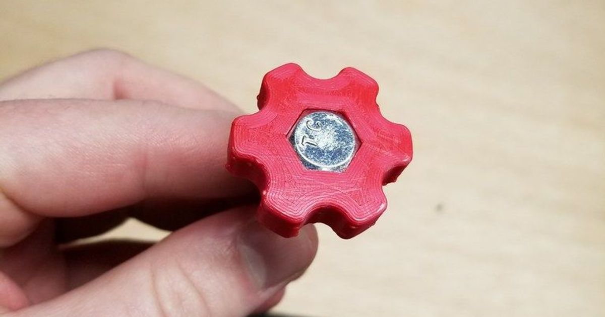 1/420 Bolt Knob by ProjectsByBrian Download free STL model