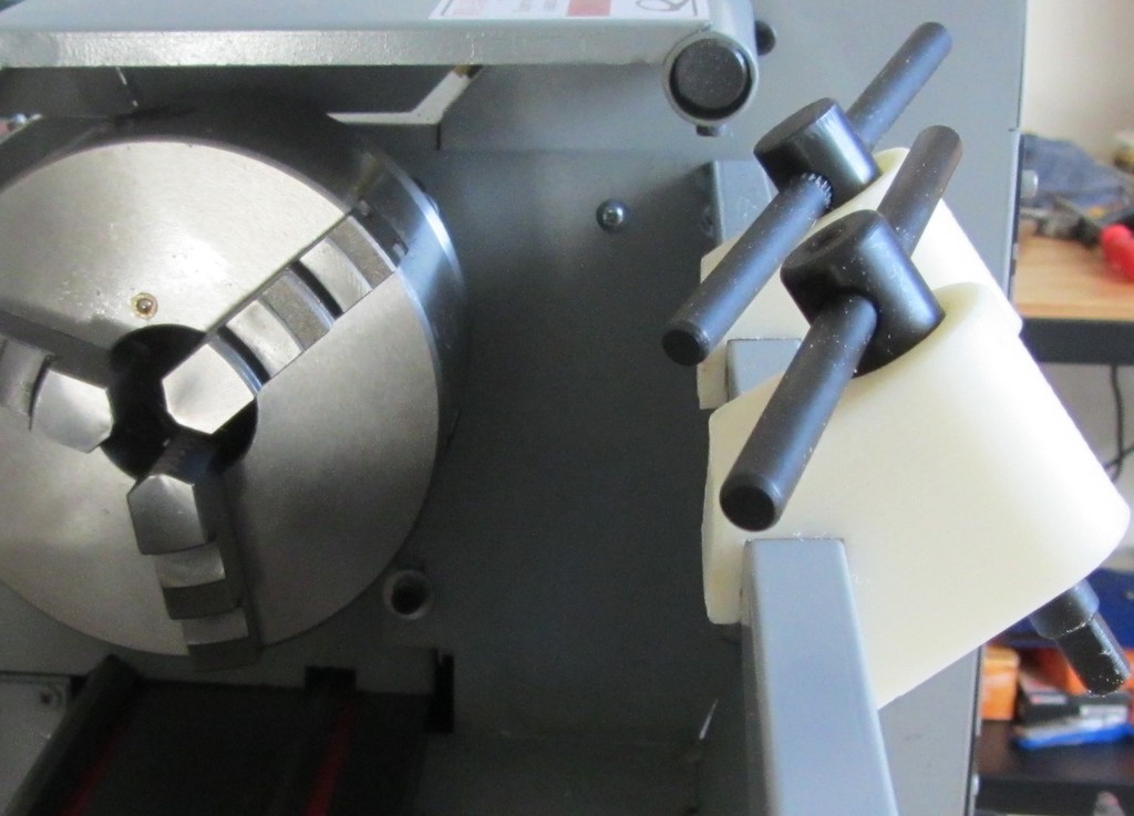 Parametric Chuck Key Holder for Lathe by Projunk Download free STL