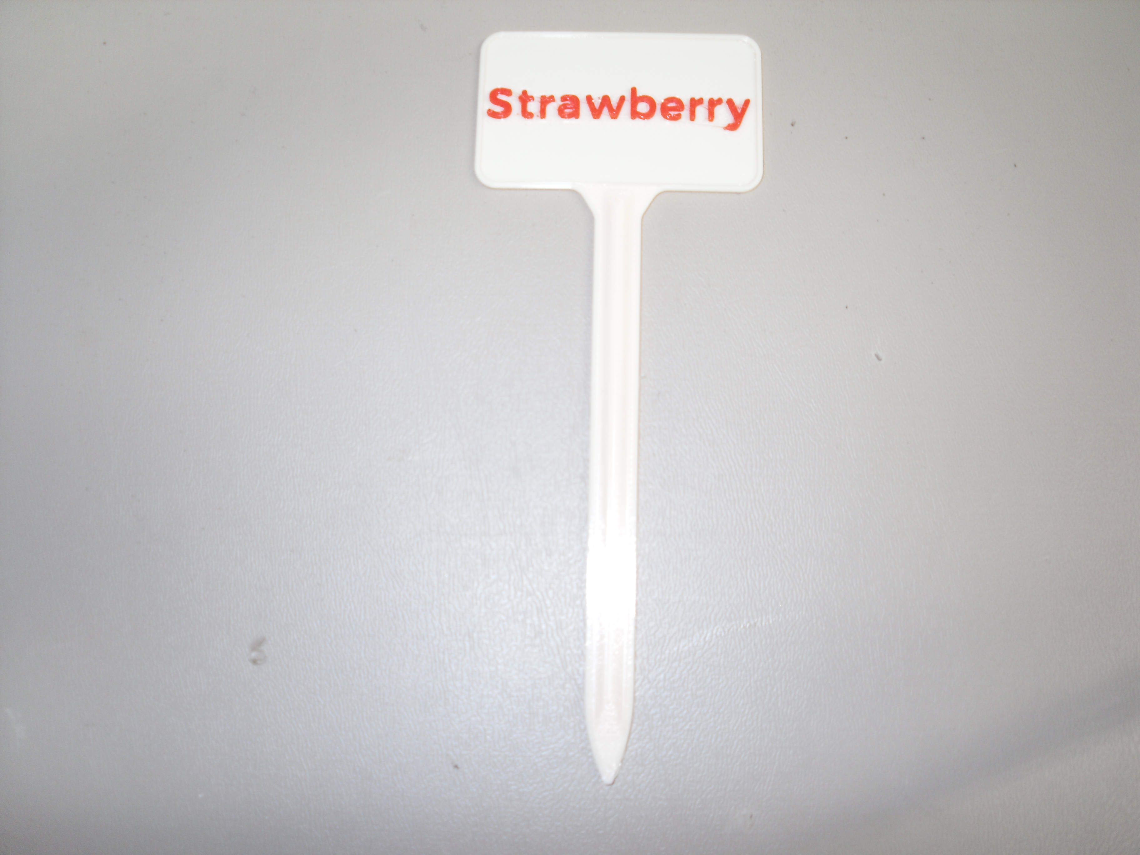 Plant Label Strawberry