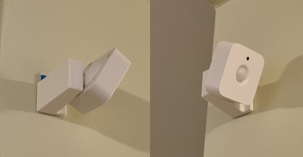 Hue Motion Sensor Mount by PetertjeDMN Download free STL model