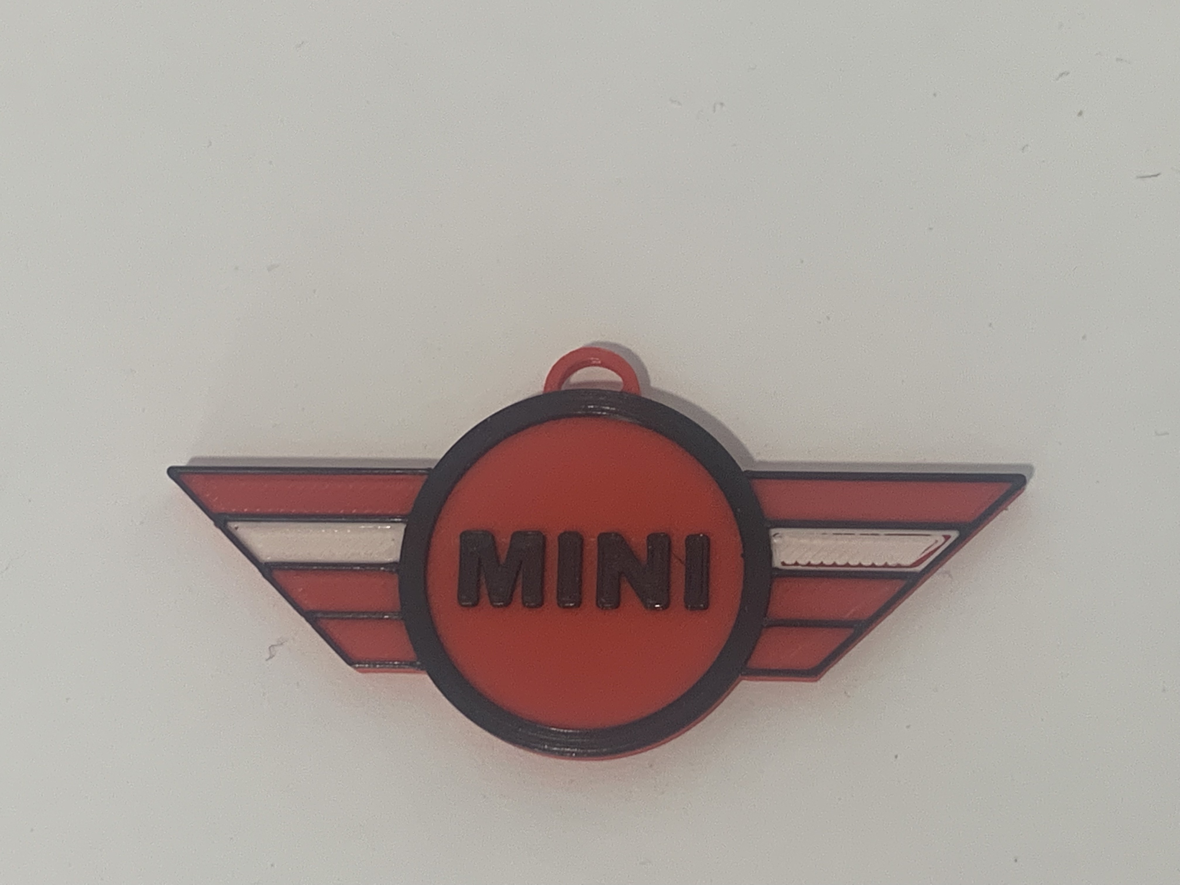 Mini logo keychain